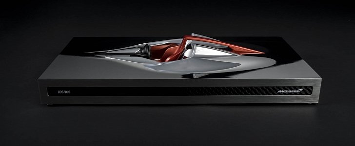 McLaren Speed Form sculpture for BP23 hyper-GT owners