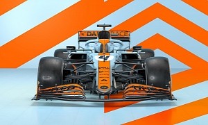 McLaren Will Run This Bespoke Gulf-Inspired F1 Livery at the Monaco Grand Prix