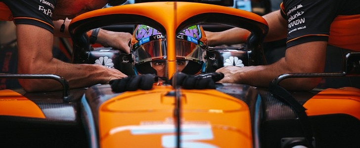 McLaren F1 driver Daniel Ricciardo