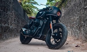 Mean Green Customs’ Harley Davidson Street 750 Looks Demonic