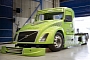 Mean Green Volvo Hybrid Truck Going for New World Record