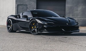 Meanest-Looking Ferrari SF90 Stradale Belongs to Moe Shalizi, It’s Batman-Worthy