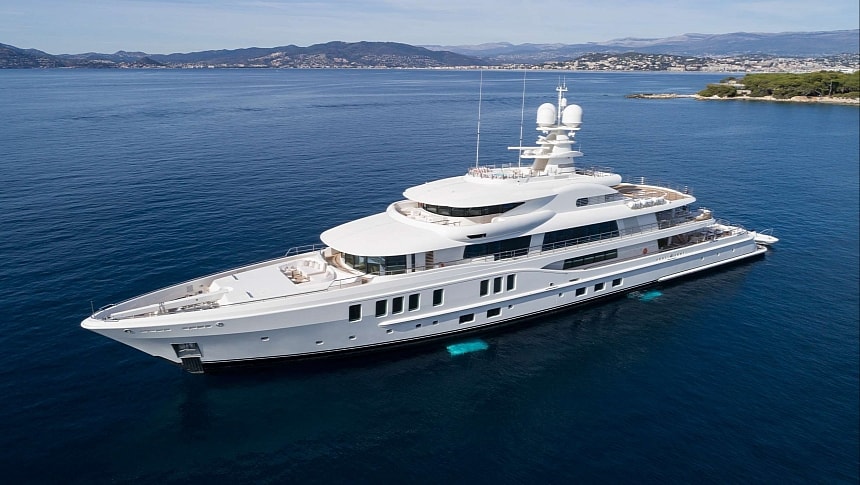Media Mogul parts with his custom megayacht seven years after its debut