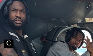 Meek Mill's Vacation Includes Helicopter Ride with Lil Baby and Shooting Hoops on Yacht