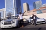 Meek Mills Films Video Shoot with Rolls-Royce and Corvette Stingray