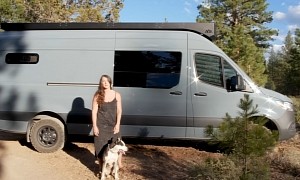 Meet Big Debbie, a Luxury Van Conversion With a Pull-Out Electric Keyboard