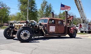 Meet Big Hooker, the Rat Rod Tow Truck That Lives Up to the Go Big or Go Home Mantra