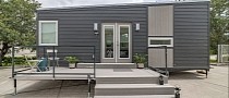 Meet Boehm Tiny House, an Ultra-Modern Home with Guest Loft and Ample Storage