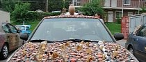 Meet ChewBaru, a Subaru Covered in 70 Pounds Of Dentures That Will Creep You Out