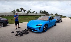 Meet Colossus, the RC Car That Can Tow a Porsche Taycan and an S 63 at Once