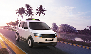 Meet EVA, the All-Electric Tropical Taxi Designed for Singapore