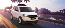 Meet EVA, the All-Electric Tropical Taxi Designed for Singapore