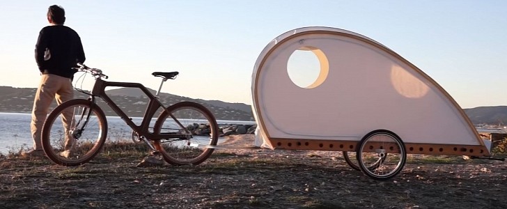 Foldavan remains the world's lightest, most compact and creative bike trailers ever - and it's DIY, too
