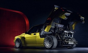 Meet the Lancia Delta S4 "Robo Rainbow" With 1,000 HP and Abarth Power