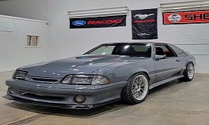 Meet Lochness, the Cleanest Coyote-Swapped Fox Body Mustang We've Seen in Ages