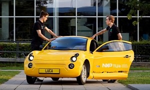 Meet Luca, the All-Electric Car Built by Hand, Entirely From Waste