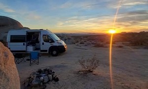 Meet Luna, a Converted ProMaster Van Loaded With Space-Saving Contraptions