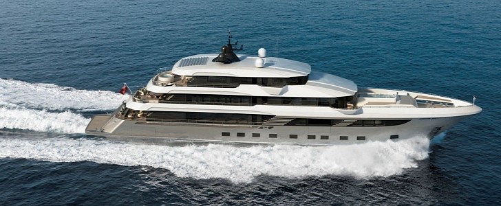 Majesty 175 is the world's largest fiberglass superyacht, only the first of the kind