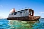 Meet Medway Eco-Barge, a Houseboat Built Only With Reclaimed Materials and No Design Plans