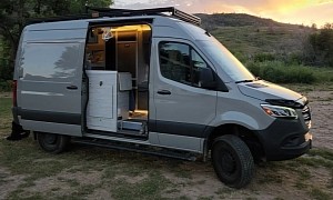Meet Nihal, a Cleverly-Converted Sprinter Van That Packs All the Amenities of Home