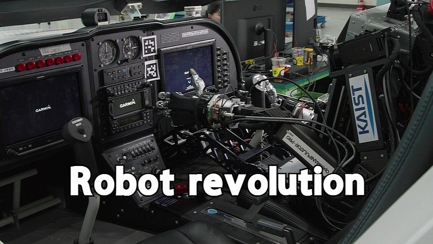 Meet Pibot, the humanoid robot that can fly an airplane and drive a car