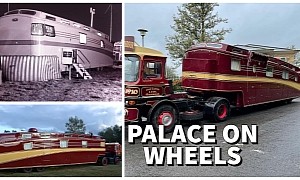 Meet the 1954 Royal Windsor Living Wagon, a True Palace on Wheels That's Still Around