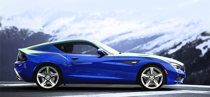 BMW Zagato Coupe - In Blue