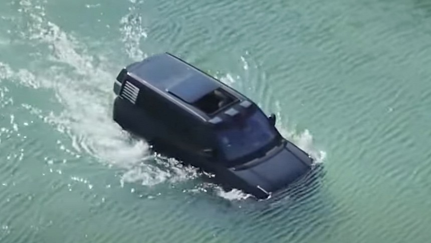 YangWang U8 is the SUV that can float for 30 minutes