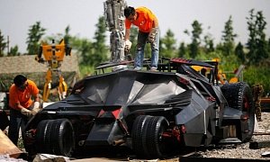 Meet the Chinese Copy of The Tumbler Batmobile