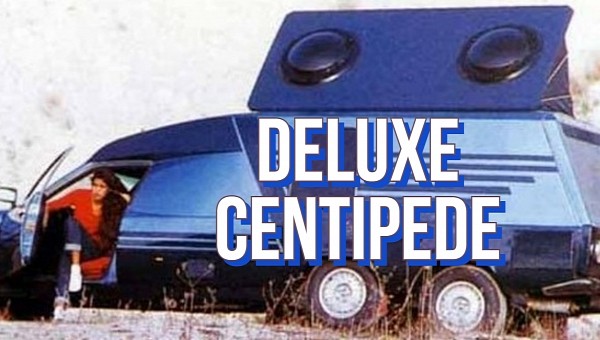 The Citroen CX Penthouse, a prototype for a luxury motorhome based on a 6-wheel Citroen conversion 