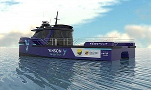 Meet the Hydromover, A Trailblazing Fully-Electric Cargo Vessel