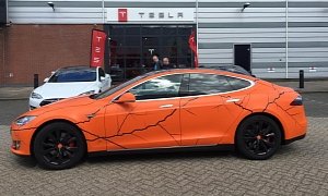 Meet the Only Tesla Model S P85D Driving in the Gumball 3000 Rally