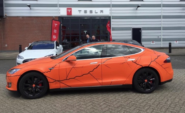 Meet The Only Tesla Model S P85D Driving the Gumball 3000 Rally