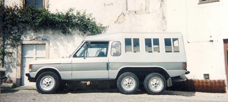 Six-Wheeled Range Rover