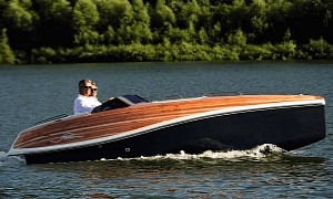 Meet the World’s First Luxury Electric Boat With an Integrated Solar Charging Dock