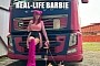 Meet Trucker Barbie: This Female Truck Driver Drives a Hot Pink Volvo Dripped in Cute