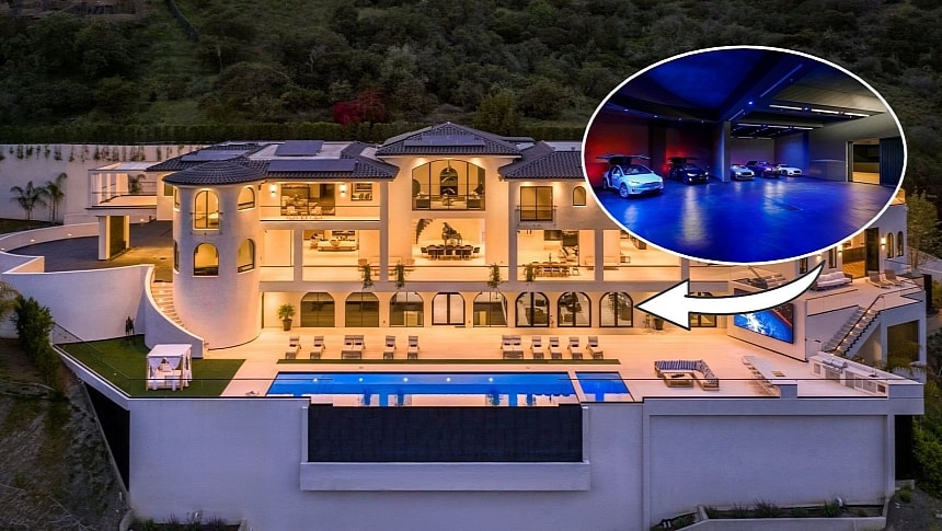 The Somma Estate, previously known as Unica, is a mega-mansion built for a car collecting billionaire