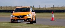 Megane RS All-Wheel Steering Gets Frisky in Fifth Gear Hot Hatch Shootout