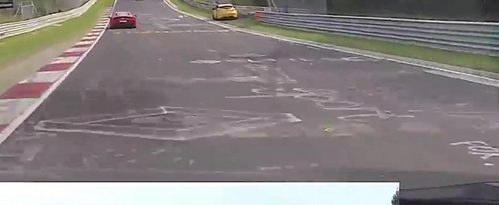 Megane RS Keeps Up with Ferrari 458 Speciale on Nurburgring