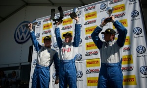 Megenbier Wins VW Jetta TDI Cup Round Three