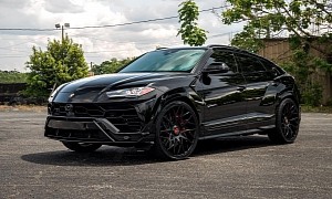Menacing Lambo Urus RS Edition Shows Red Is the New Black and Then-Vice Versa