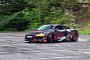 Mental Audi R8 Bi-Turbo Performs Donuts and Drifting
