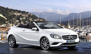 Mercedes A-Class Cabrio Rendering Released