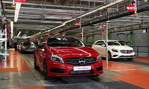 Mercedes A-Class Production Begins in Germany