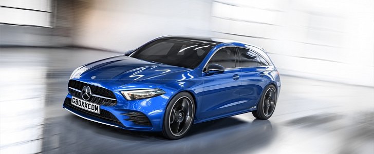 Mercedes A-Class Rendered As Sexy Shooting Brake