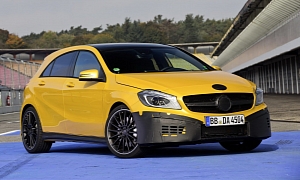 Mercedes A45 AMG Almost Revealed, Has 350 HP