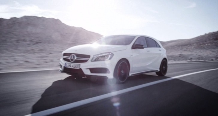 Mercedes A45 AMG is Fast & Loud