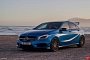 Mercedes A45 AMG on Vossen 20-Inch Wheels Takes a Stroll on the Beach