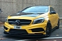 Mercedes A45 AMG with RevoZport Body Kit