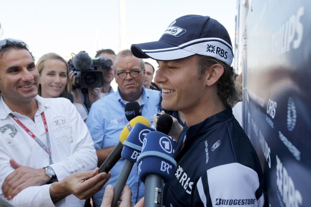 Nico Rosberg, interviewed ahead of the Monaco GP
